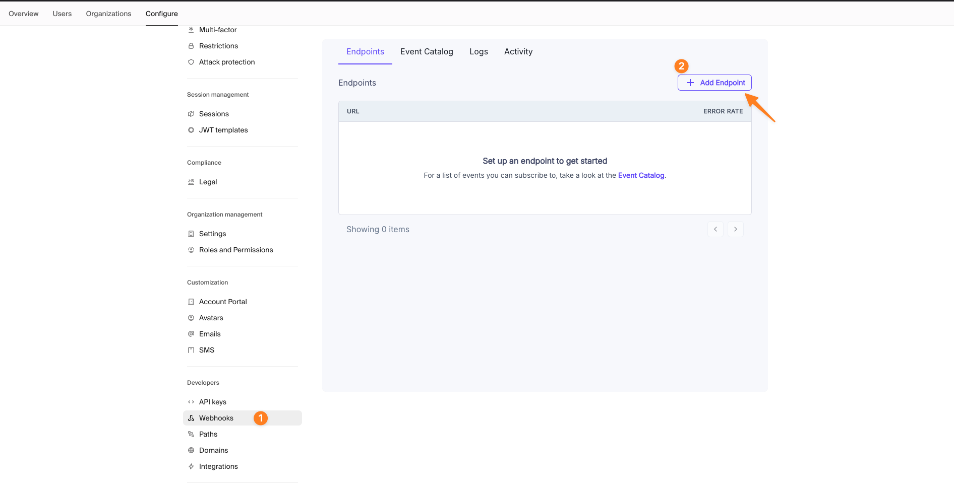 Webhook details